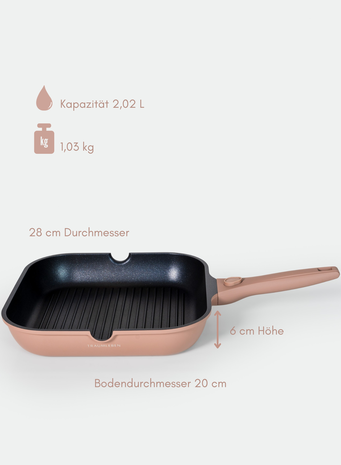 Grillpfanne 28 cm