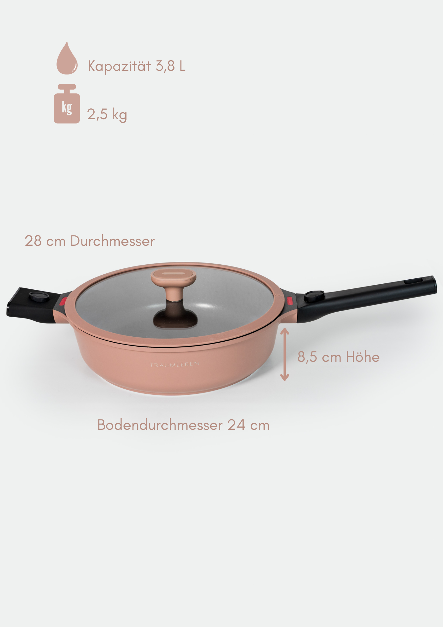 Bratpfanne 28 cm
