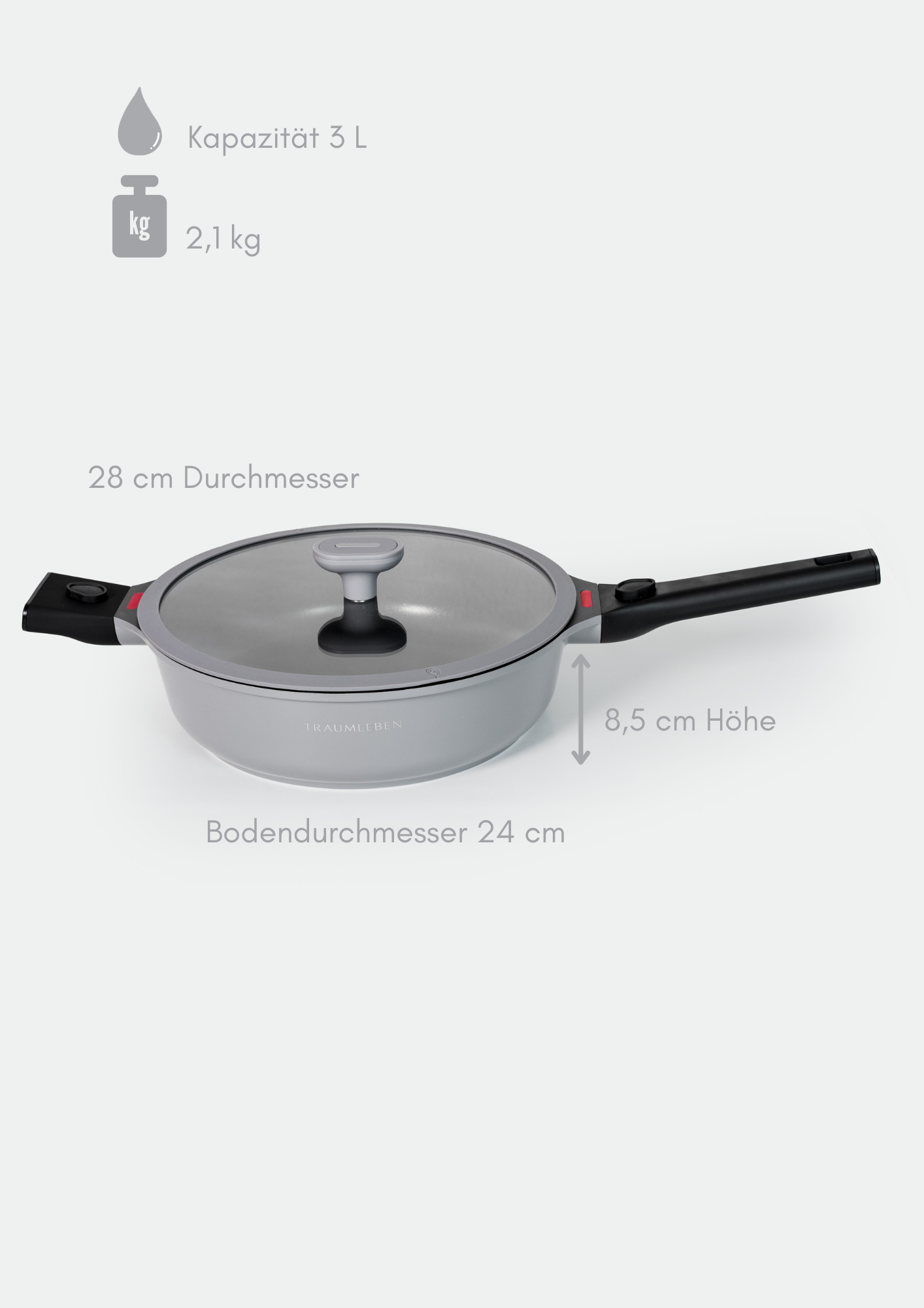 Bratpfanne 28 cm