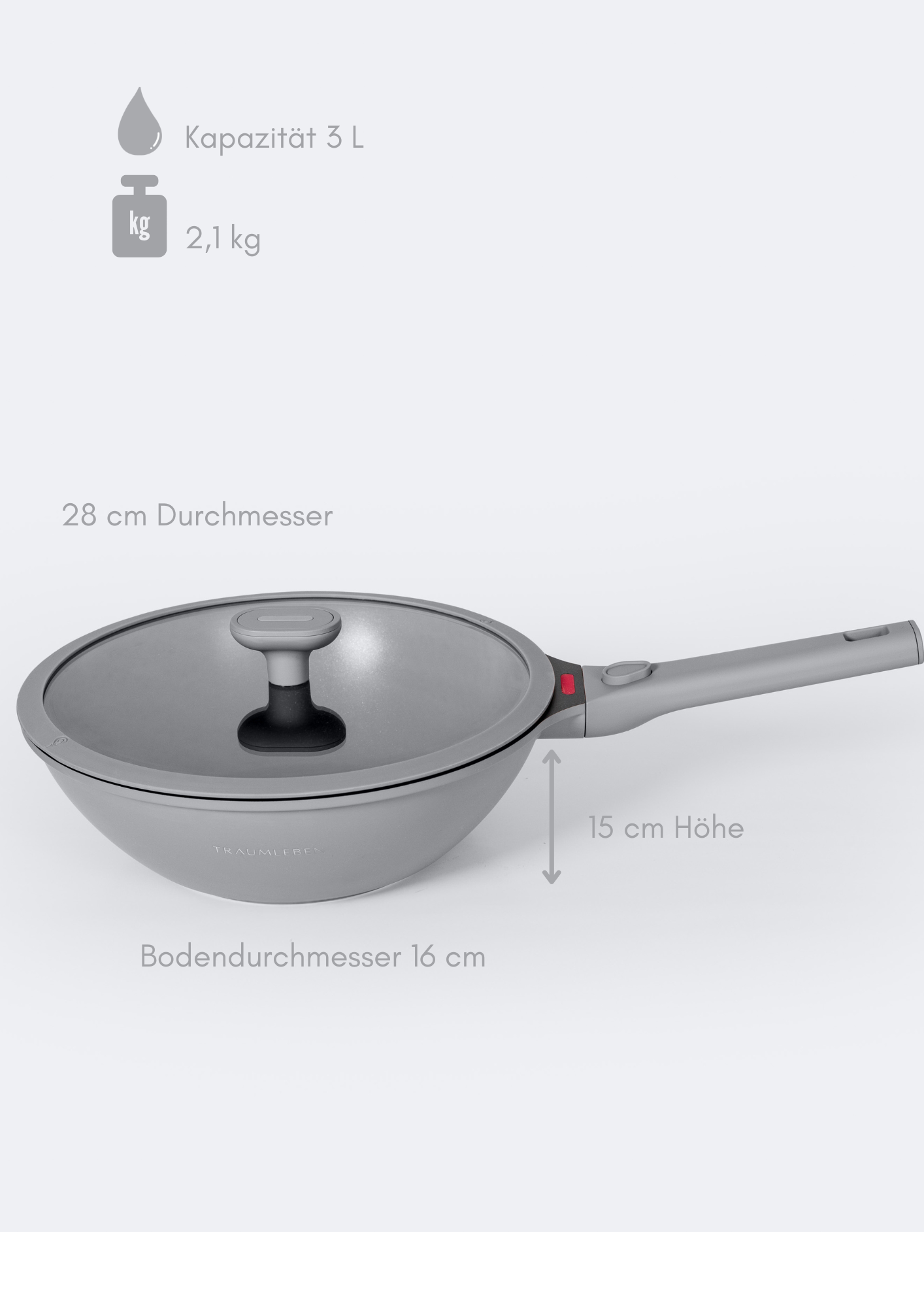 Wokpfanne 28 cm