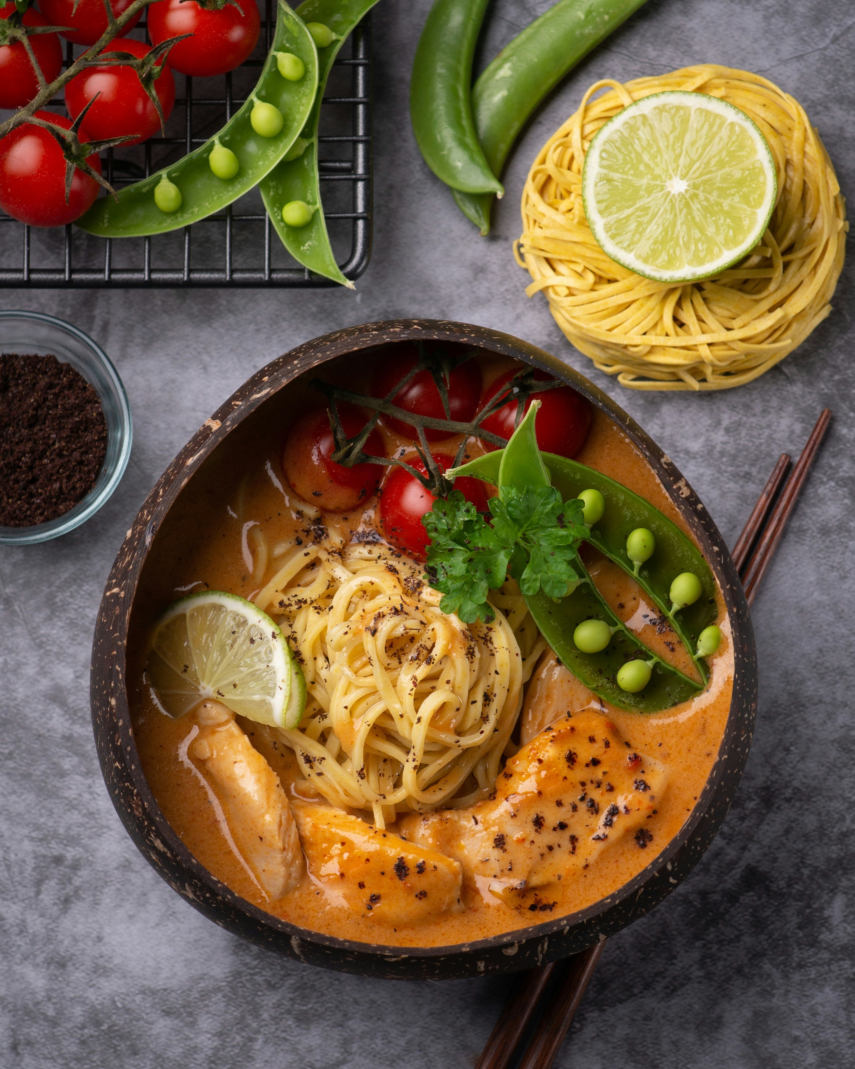 Spaghetti mit Lachs